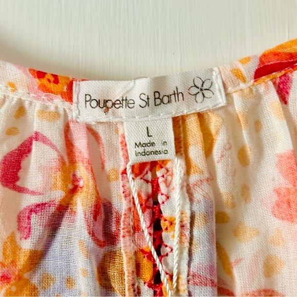 Poupette St Barth Carine Mini Dress in Pink Monaco - your Summer Must Have! - Picture 8 of 11